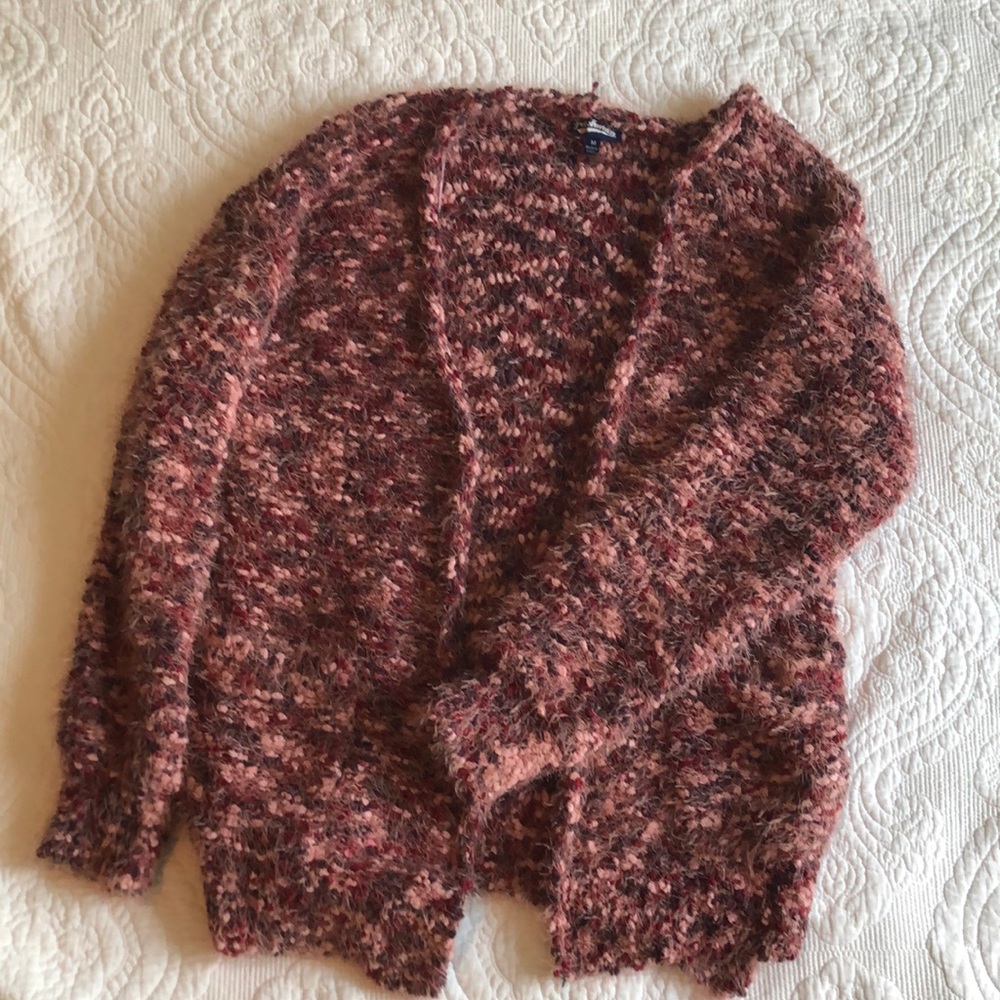 Cozy pink Cardigan Sweater